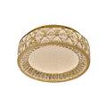 WINDSOR CRYSTAL FRESCO FLUSH LIGHT