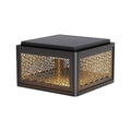 WINTHROP SQUARE PILLAR ILLUMINATOR - WEATHER-RESISTANT OUTDOOR LIGHT