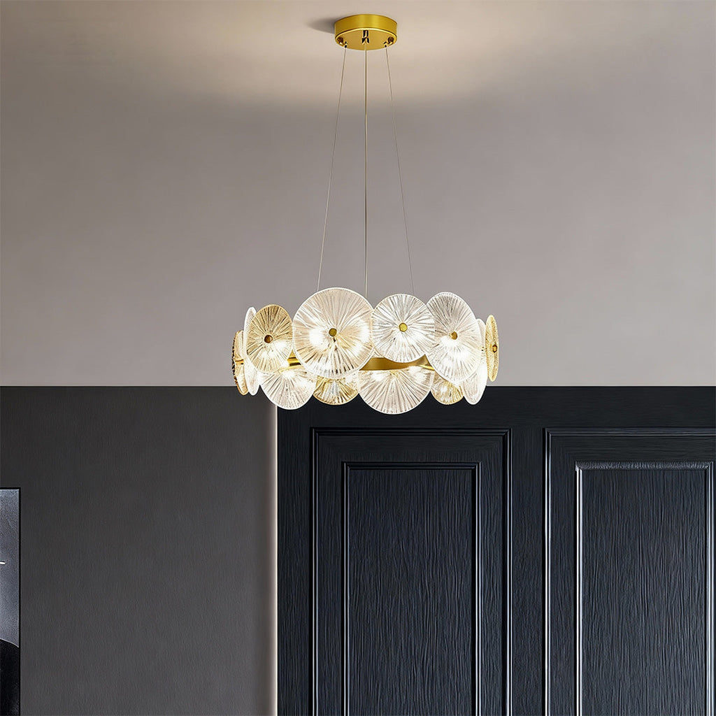 WINTHROP CRYSTAL SPHERE CEILING LANTERN