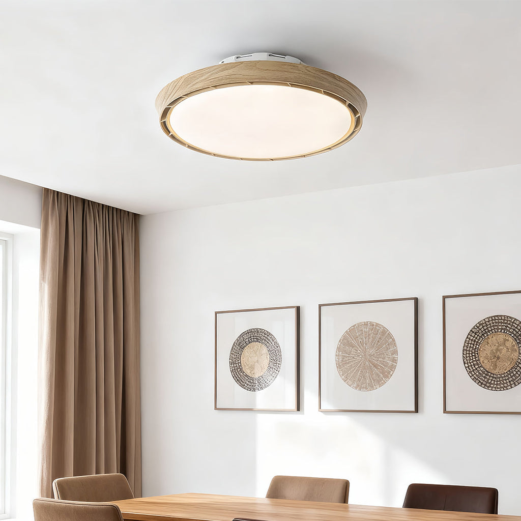 WINDSOR AERO LED CEILING LIGHT WITH DIMMABLE FUNCTION AND LEAFLESS DESIGN