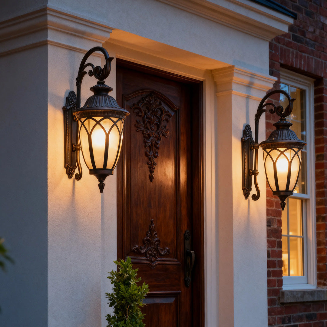 WINCHESTER WEATHERED BRONZE WALL LANTERN