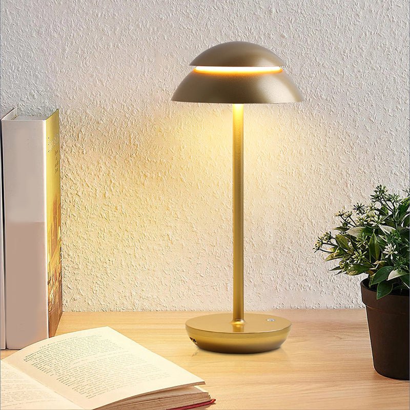 RAVENSDALE TWIN SPHERE LED TOUCH TABLE LUMINAIRE
