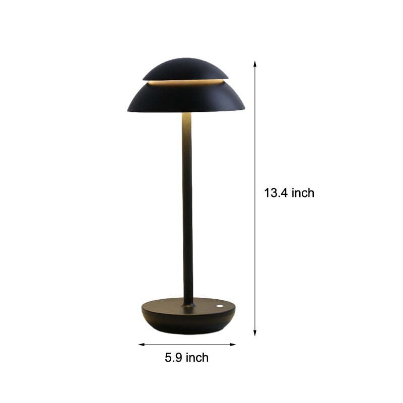 RAVENSDALE TWIN SPHERE LED TOUCH TABLE LUMINAIRE