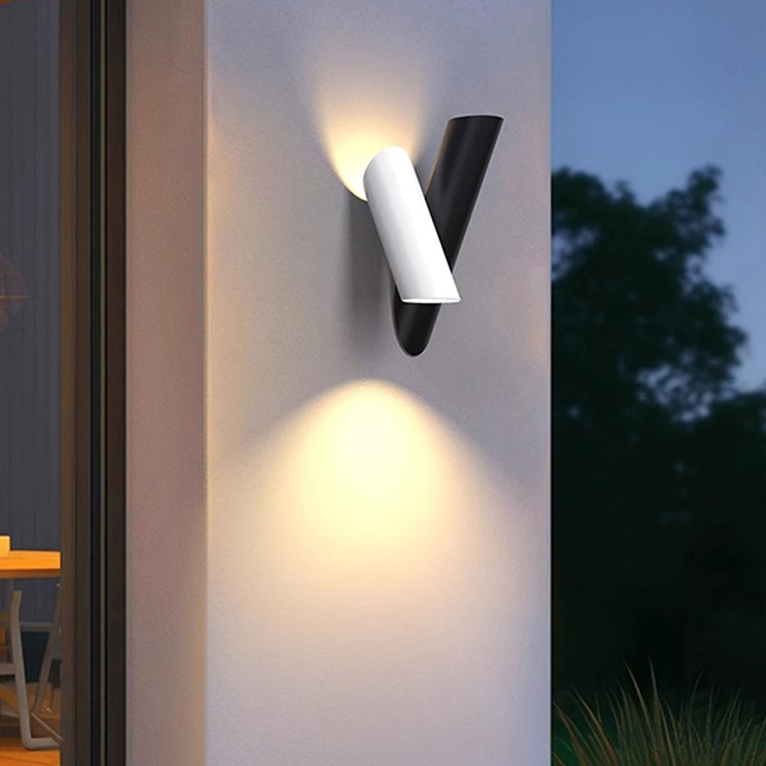 ALDERSON GEOMETRIC OUTDOOR WALL LANTERN