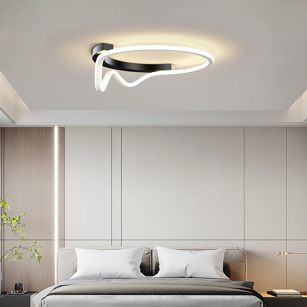 CLARIDGE MODERN GEOMETRIC LED CEILING LIGHT