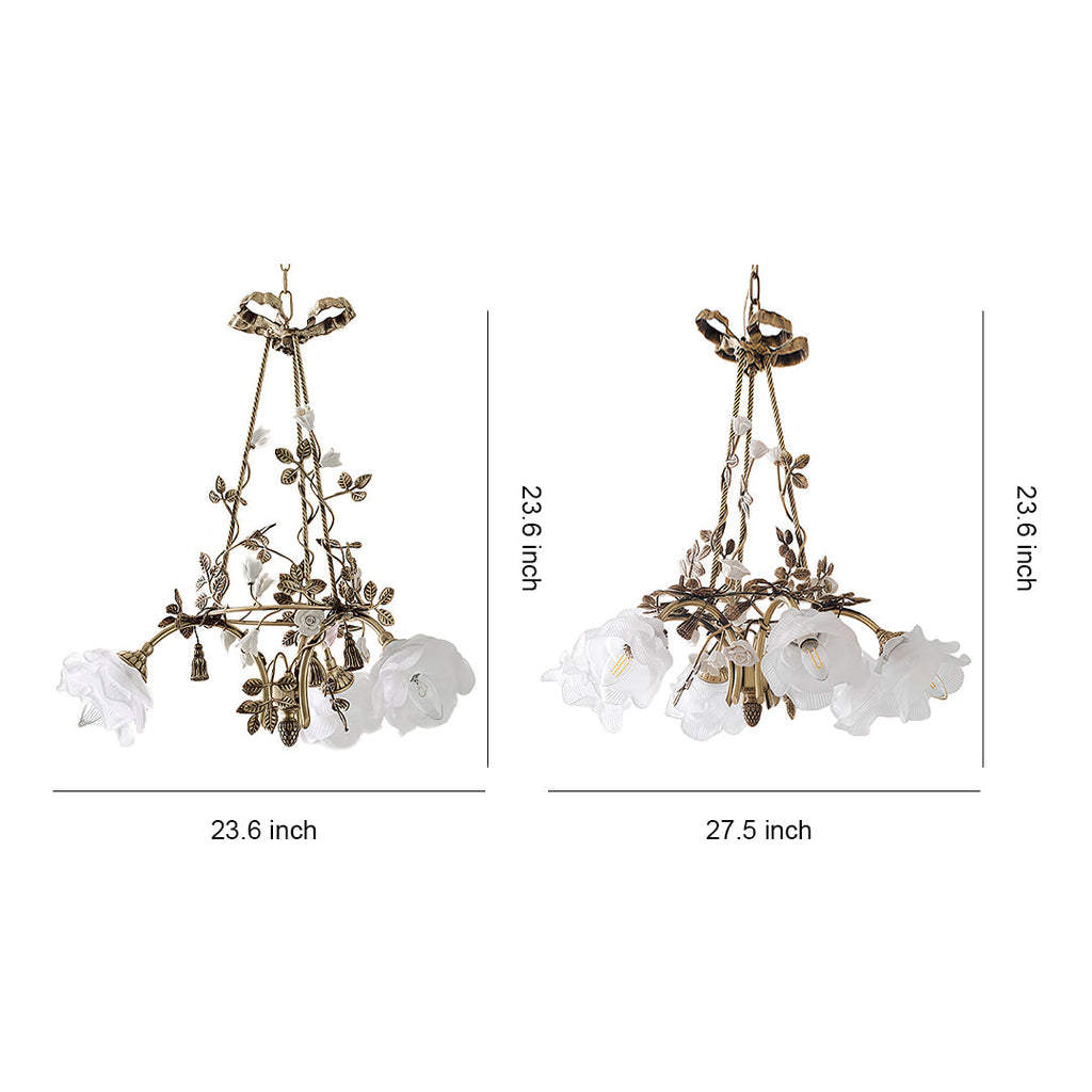 VIOLETTA FLORAL CEILING LUMINAIRE