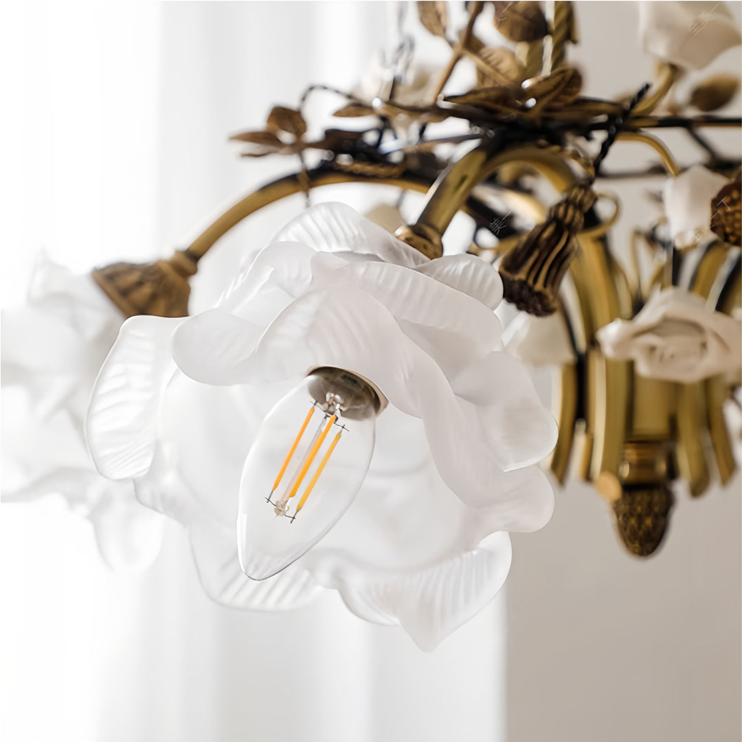 VIOLETTA FLORAL CEILING LUMINAIRE