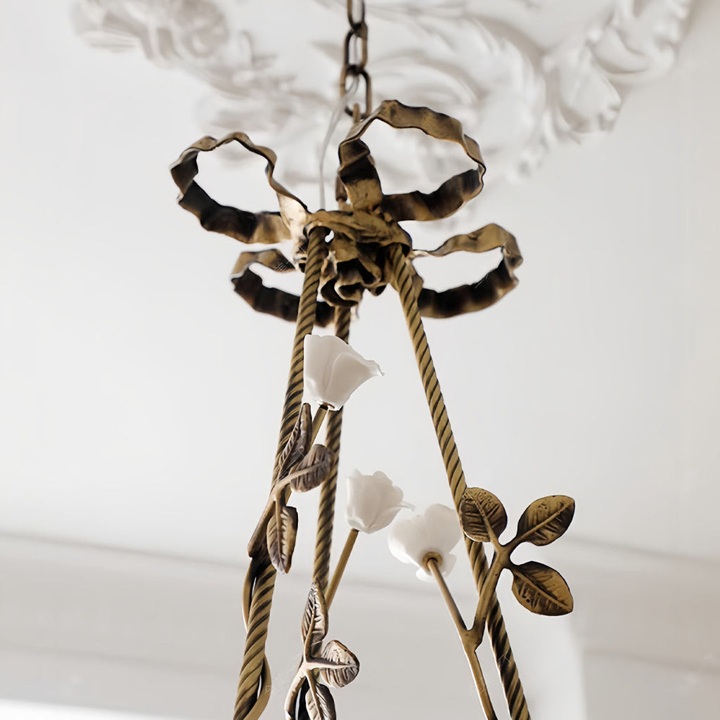 VIOLETTA FLORAL CEILING LUMINAIRE