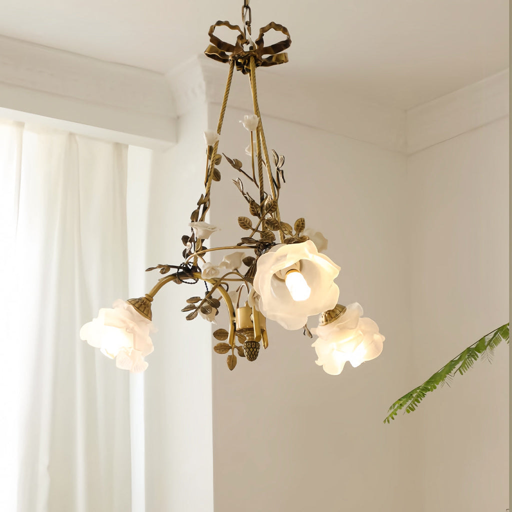 VIOLETTA FLORAL CEILING LUMINAIRE