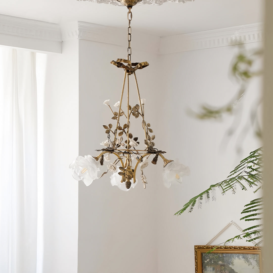VIOLETTA FLORAL CEILING LUMINAIRE