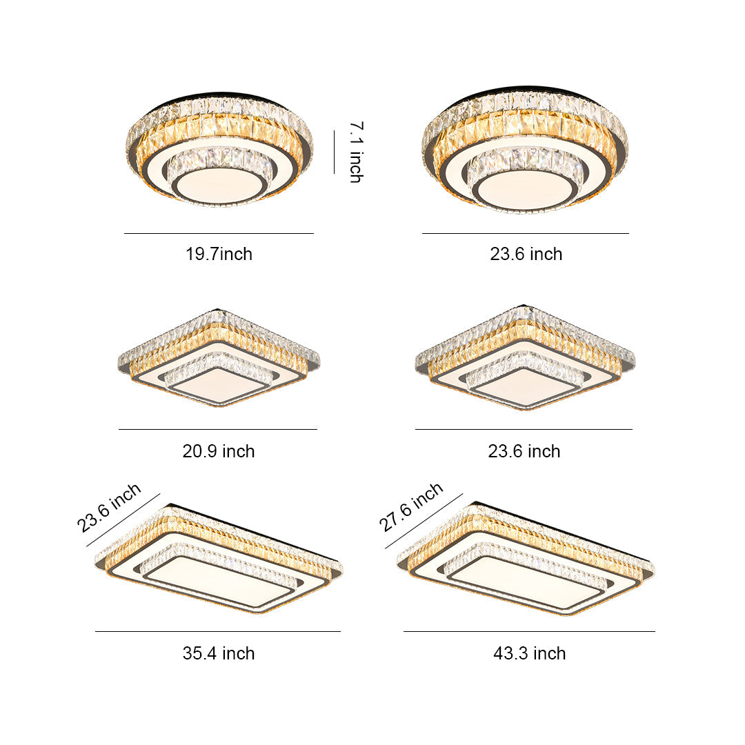 WINTHORPE MINIMALIST FLUSH CEILING LAMP