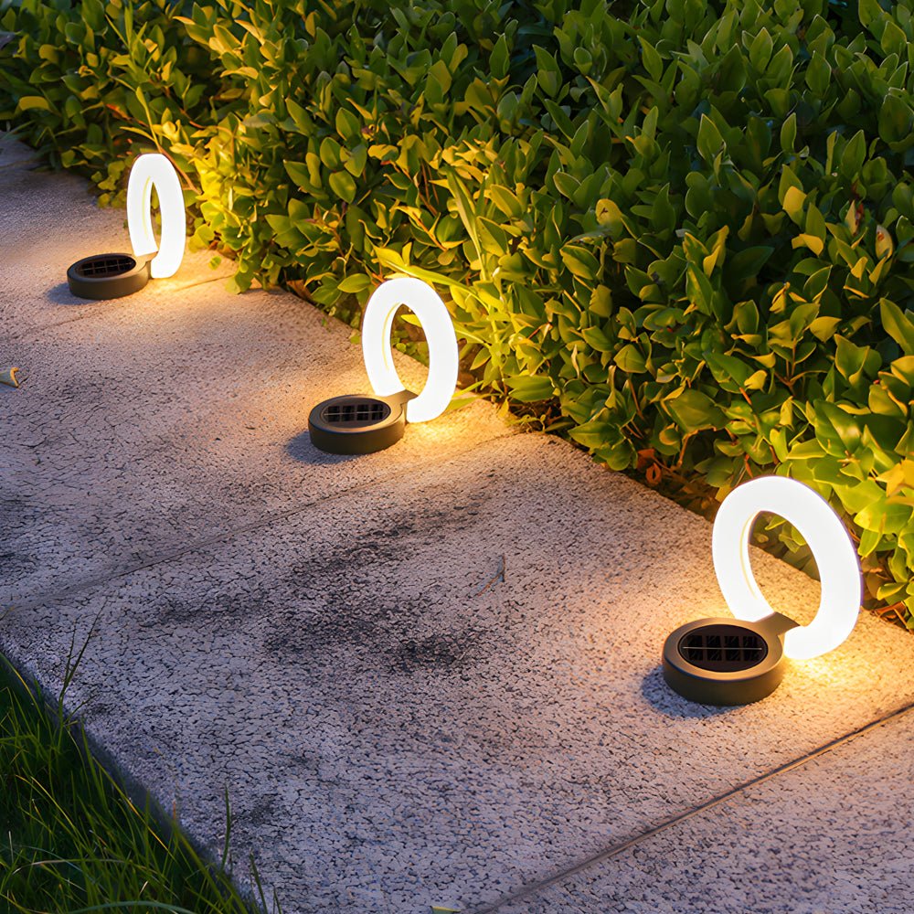 1. **WILLOUGHBY SOLAR GLOW DISK LIGHTS SET** - A quartet of contemporary solar-powered outdoor lights with a sleek round design, perfect for illuminating your deck or garden.

2. **HASTINGS FOLDING SUNLIGHT LANTERNS** - A set of four innovative, collapsib