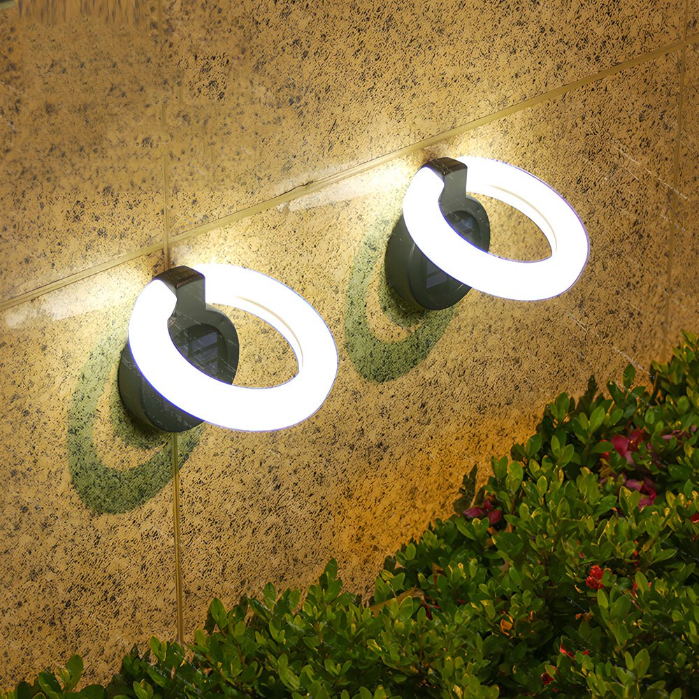1. **WILLOUGHBY SOLAR GLOW DISK LIGHTS SET** - A quartet of contemporary solar-powered outdoor lights with a sleek round design, perfect for illuminating your deck or garden.

2. **HASTINGS FOLDING SUNLIGHT LANTERNS** - A set of four innovative, collapsib