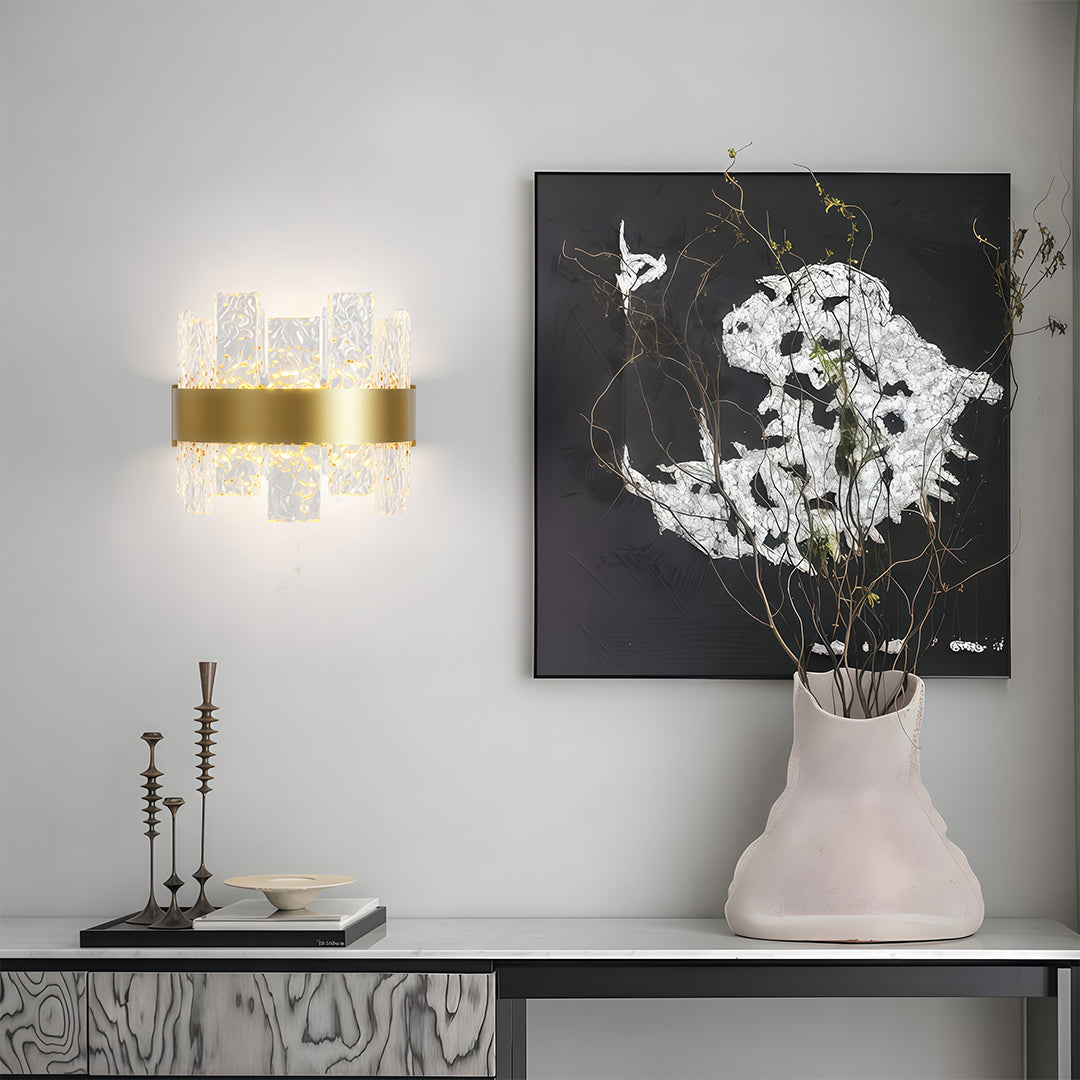 WINTHORPE COPPER GLASS SCONCE