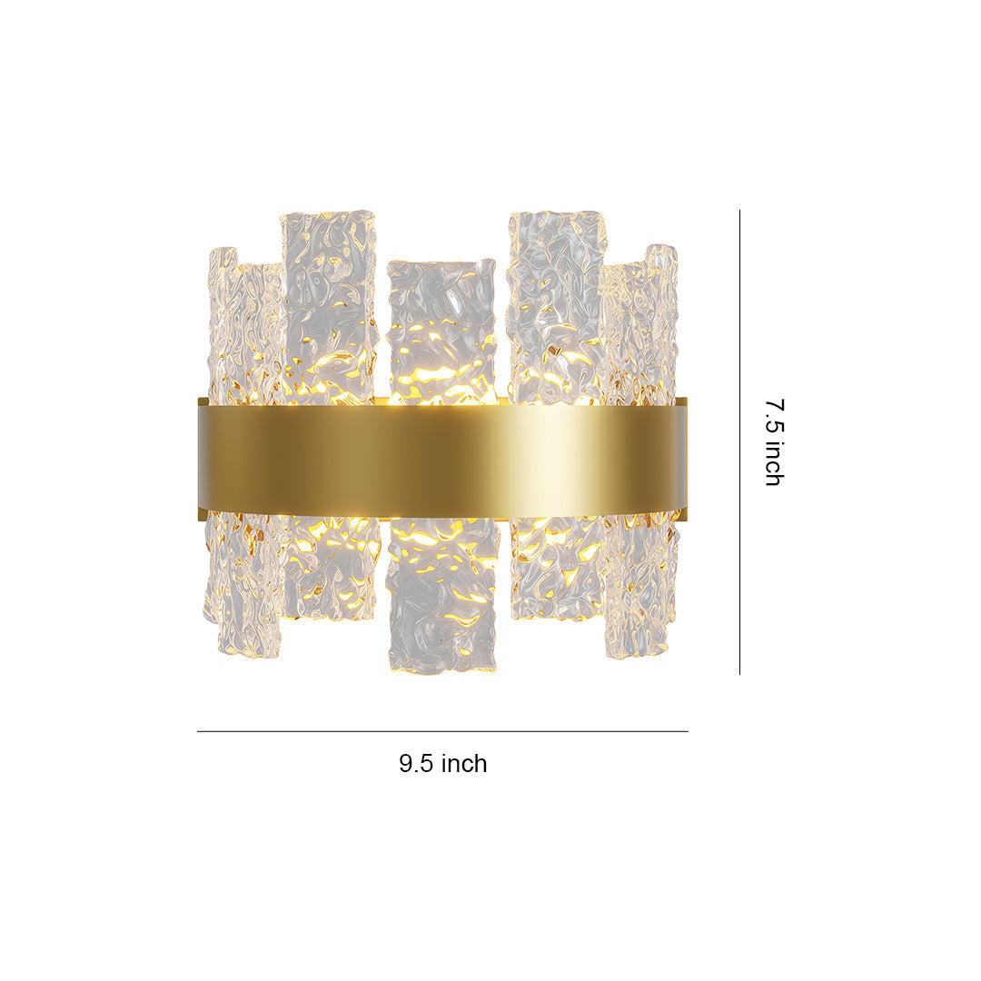 WINTHORPE COPPER GLASS SCONCE