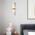 WINDSOR FROSTED GLASS TUBE WALL LANTERN IN SOFT IVORY FOR COZY SPACES