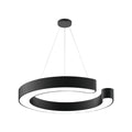 WINTHROP ACRYLIC & IRON GEOMETRIC HANGING LANTERN