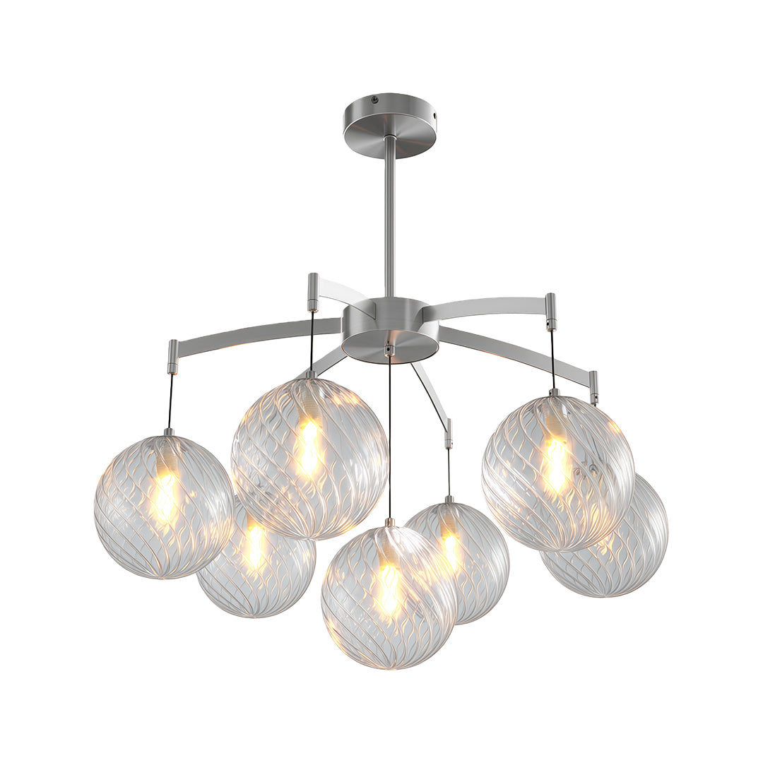 FENWICK COPPER ORB CEILING LUMINAIRE