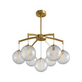 FENWICK COPPER ORB CEILING LUMINAIRE
