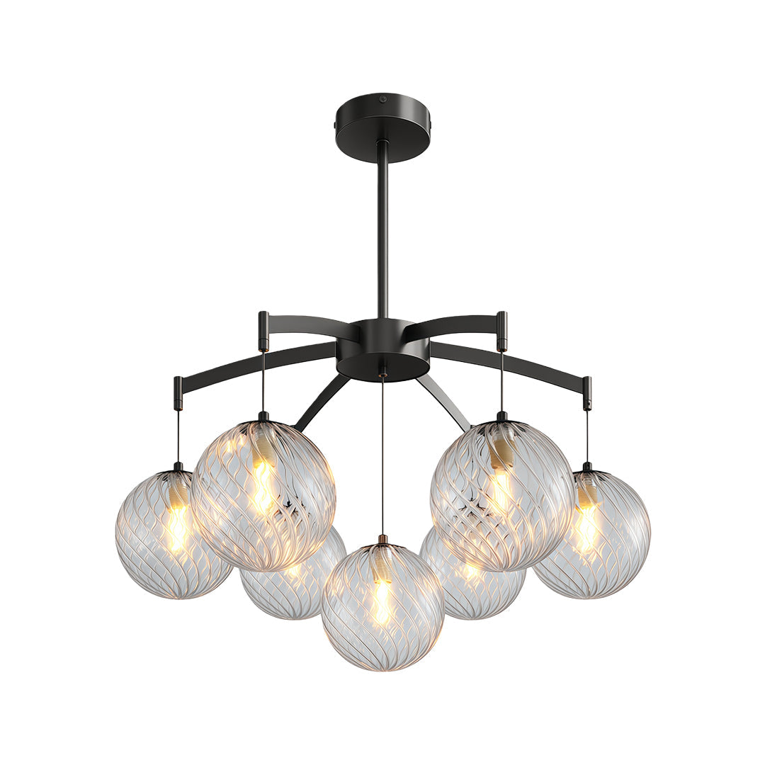 FENWICK COPPER ORB CEILING LUMINAIRE