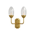 WINTHORPE COPPER TWIN HEAD WALL LANTERN