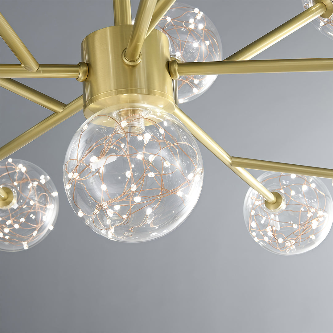 ASTRALIS CRYSTAL SPHERE CEILING LUMINARY