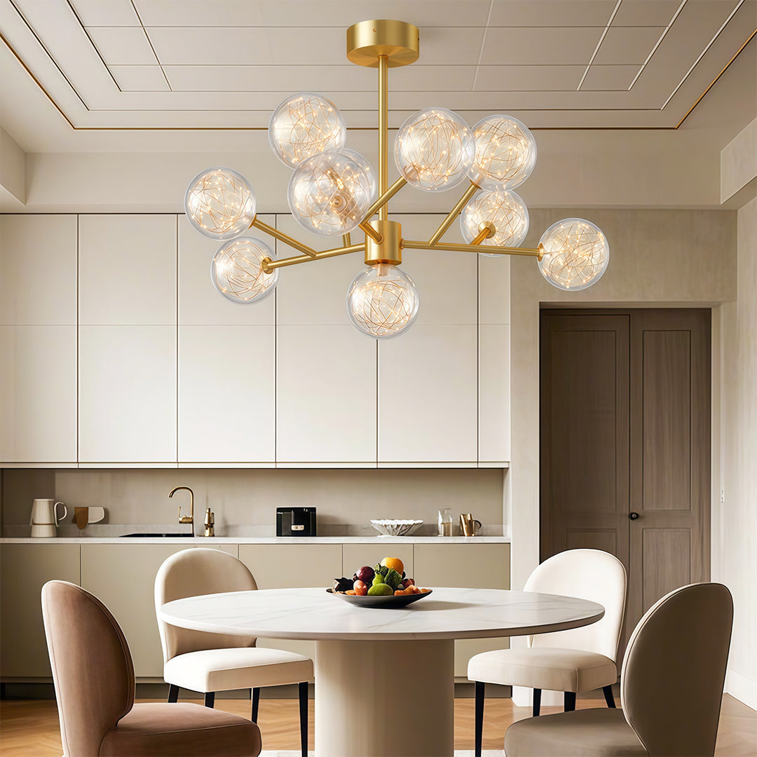 ASTRALIS CRYSTAL SPHERE CEILING LUMINARY