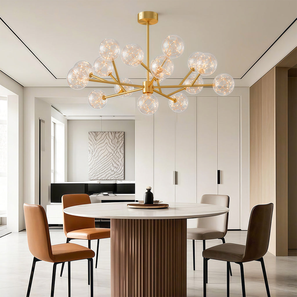 ASTRALIS CRYSTAL SPHERE CEILING LUMINARY
