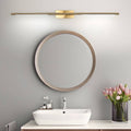 WINTHORPE GOLDEN GLOW BATHROOM LIGHTING FIXTURE – 23.6" & 39.4", Dual Warm & Cool Illumination for Contemporary Spaces