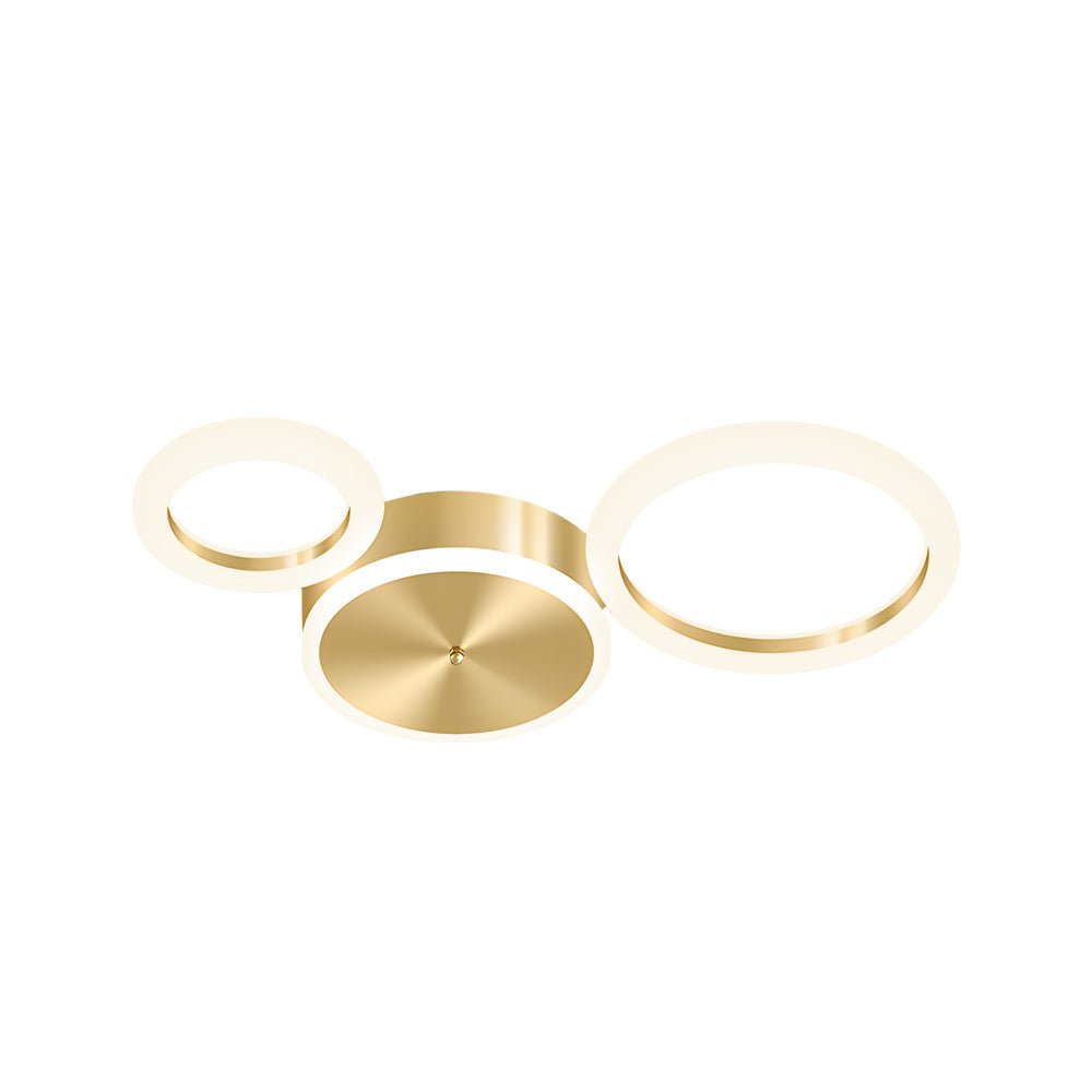 WINTERBOURNE GOLDEN CIRCLE LED CEILING LIGHTING RING