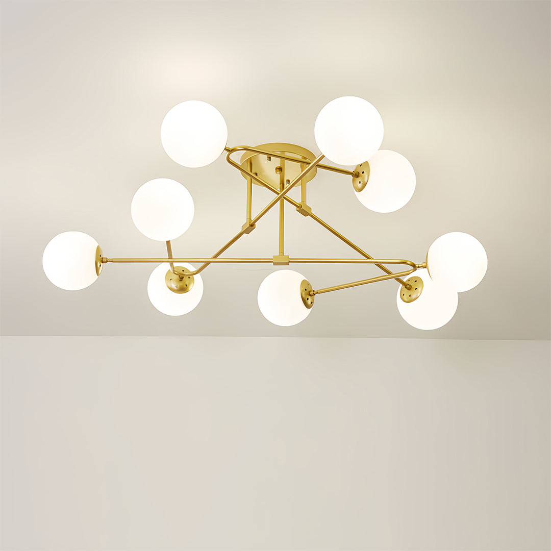 WINTHROP GOLDEN BEAN CEILING GLOW