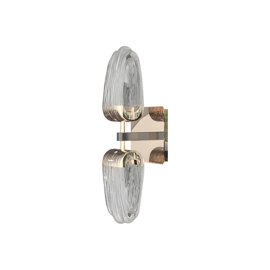 FENWICK GOLDEN ACRYLIC FLUSH MOUNT LUMINAIRE