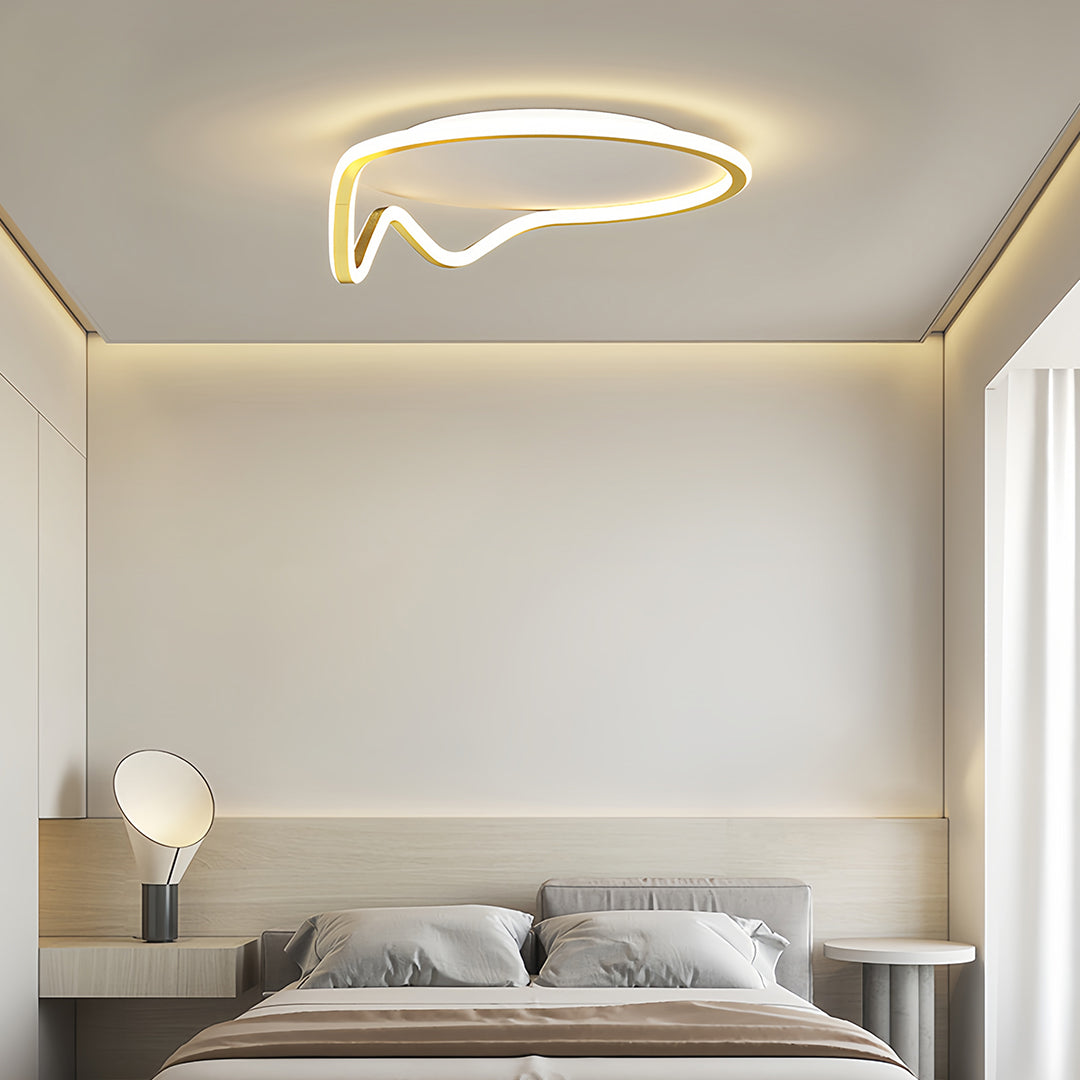 CLARIDGE MODERN GEOMETRIC LED CEILING LIGHT