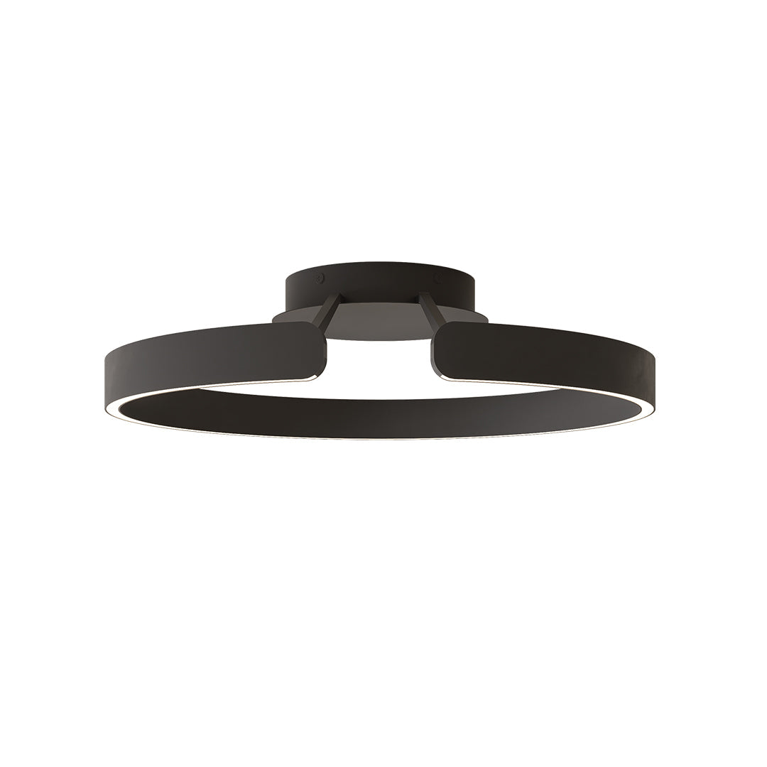 LEICESTER RINGED FLUSH CEILING LANTERN