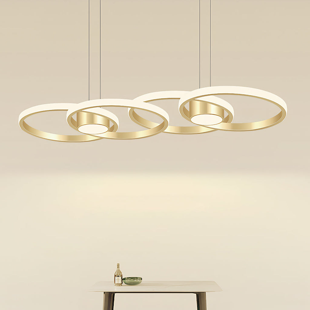 BRAMBLETON GOLDEN AURORA CEILING LANTERN