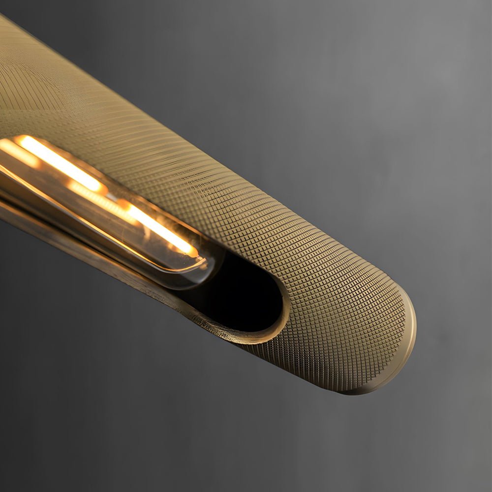 WINDSOR KNURL LED BATHROOM WALL LIGHT WITH TILTING HEAD
