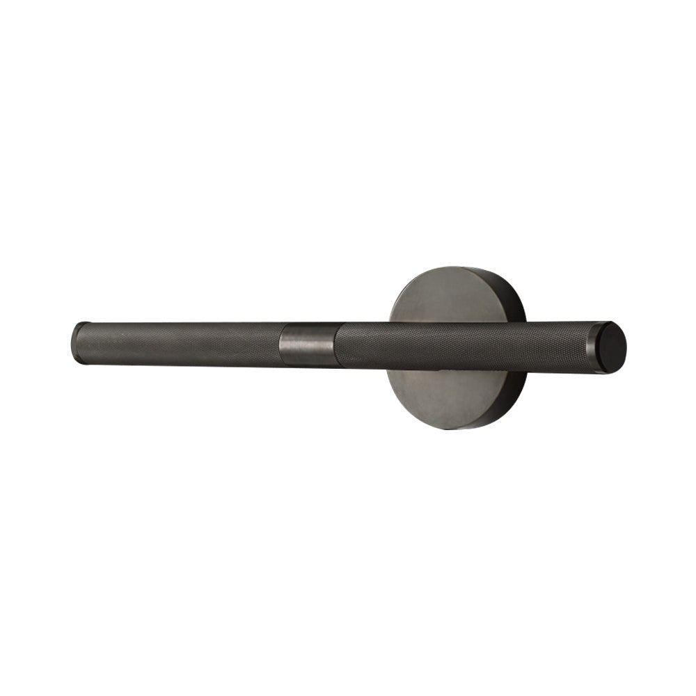 WINDSOR KNURL LED BATHROOM WALL LIGHT WITH TILTING HEAD