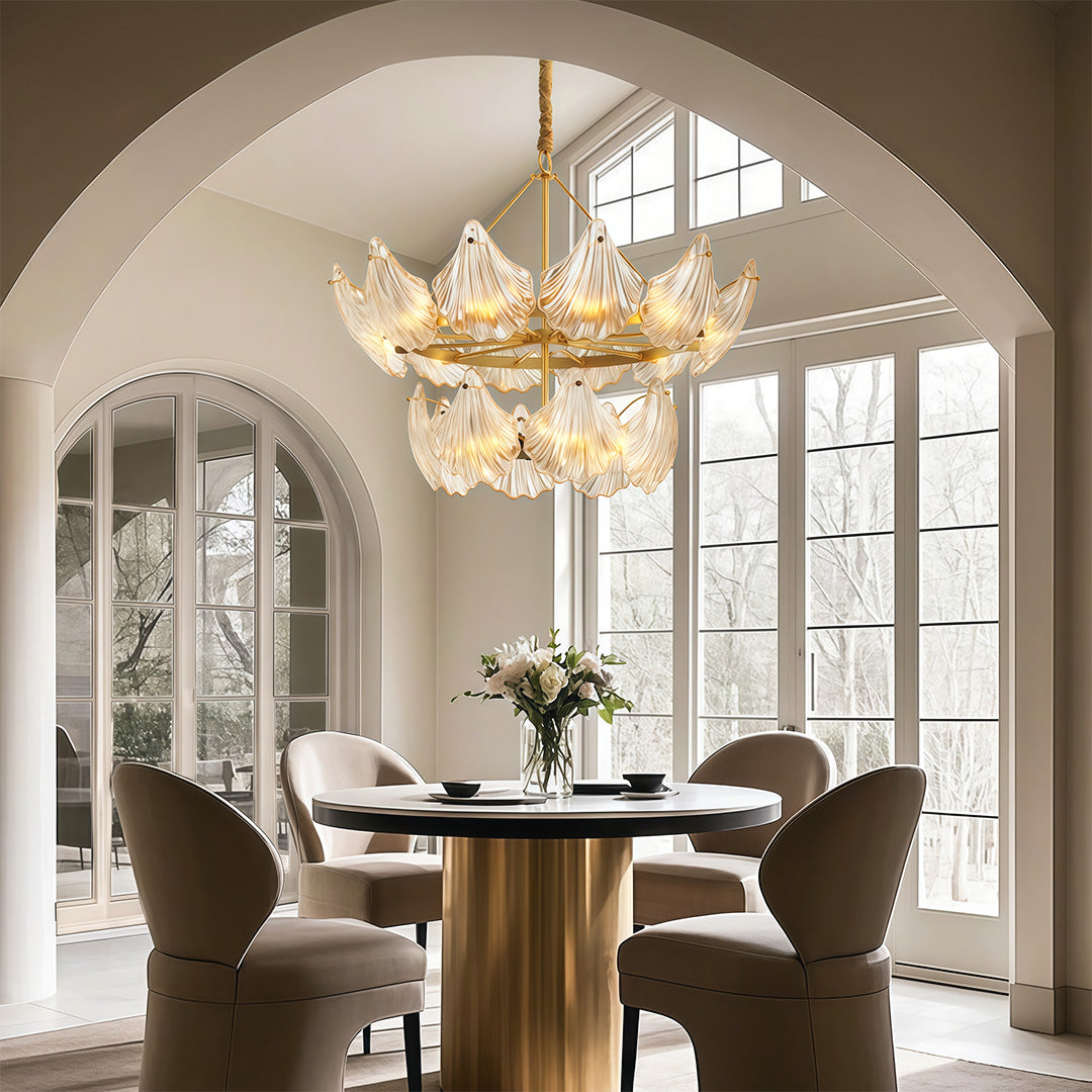 WINDSOR COPPER GLASS GRAND CEILING LANTERN