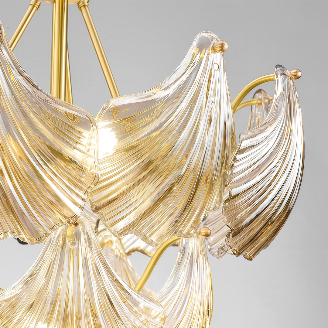 WINDSOR COPPER GLASS GRAND CEILING LANTERN