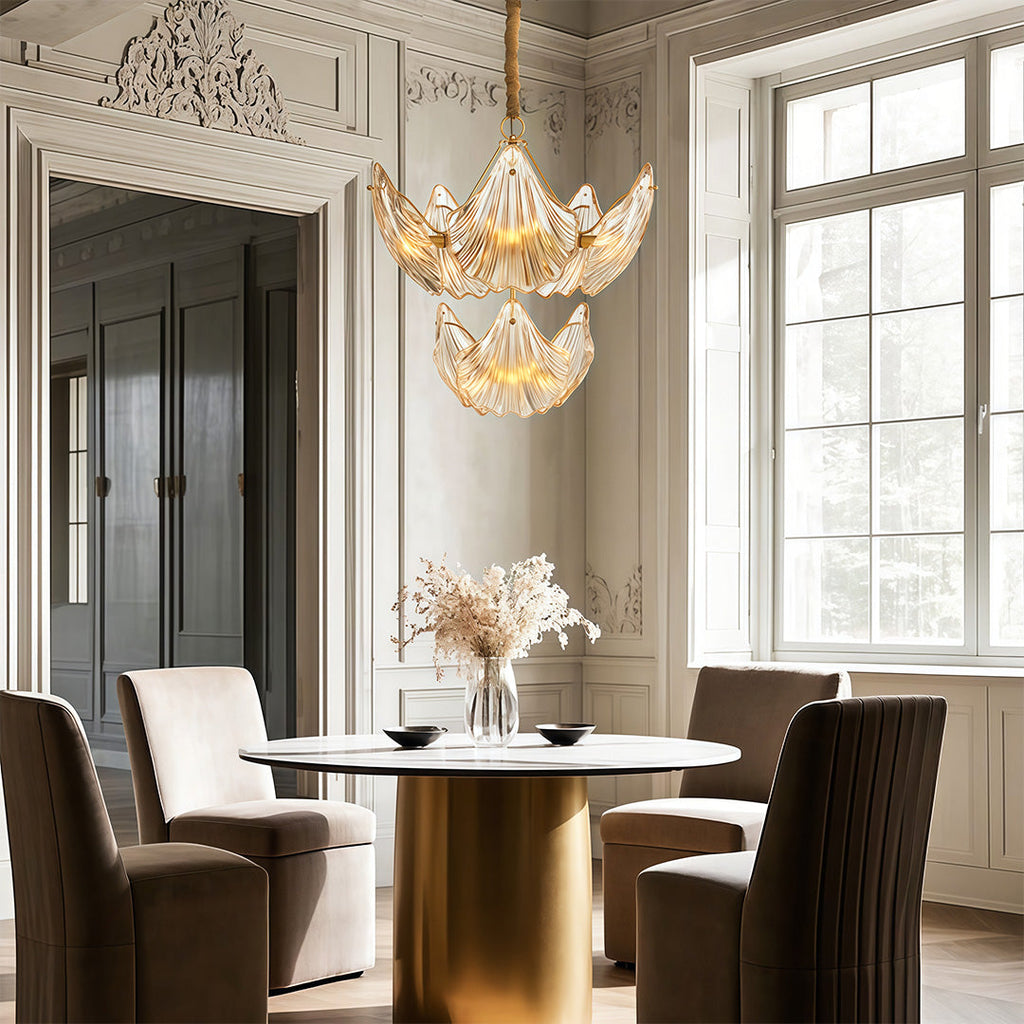 WINDSOR COPPER GLASS GRAND CEILING LANTERN