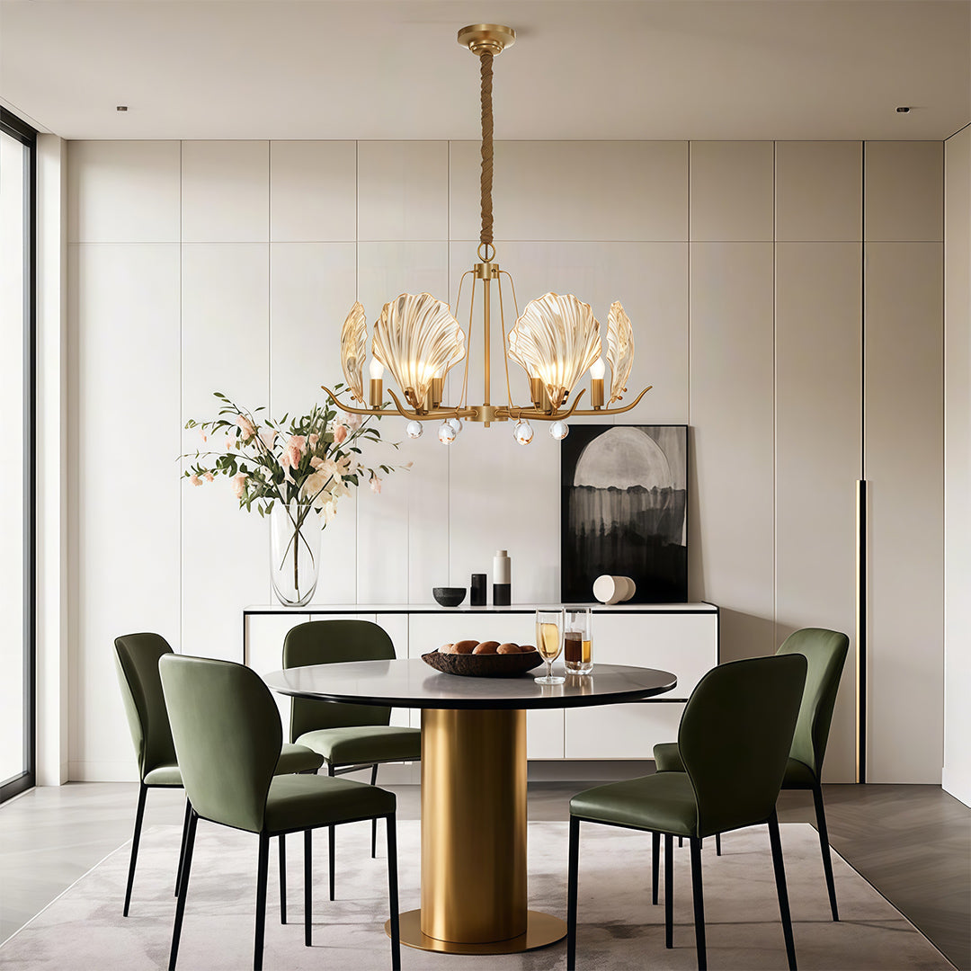 MERIDIAN COPPER SHELL CEILING LUMINAIRE
