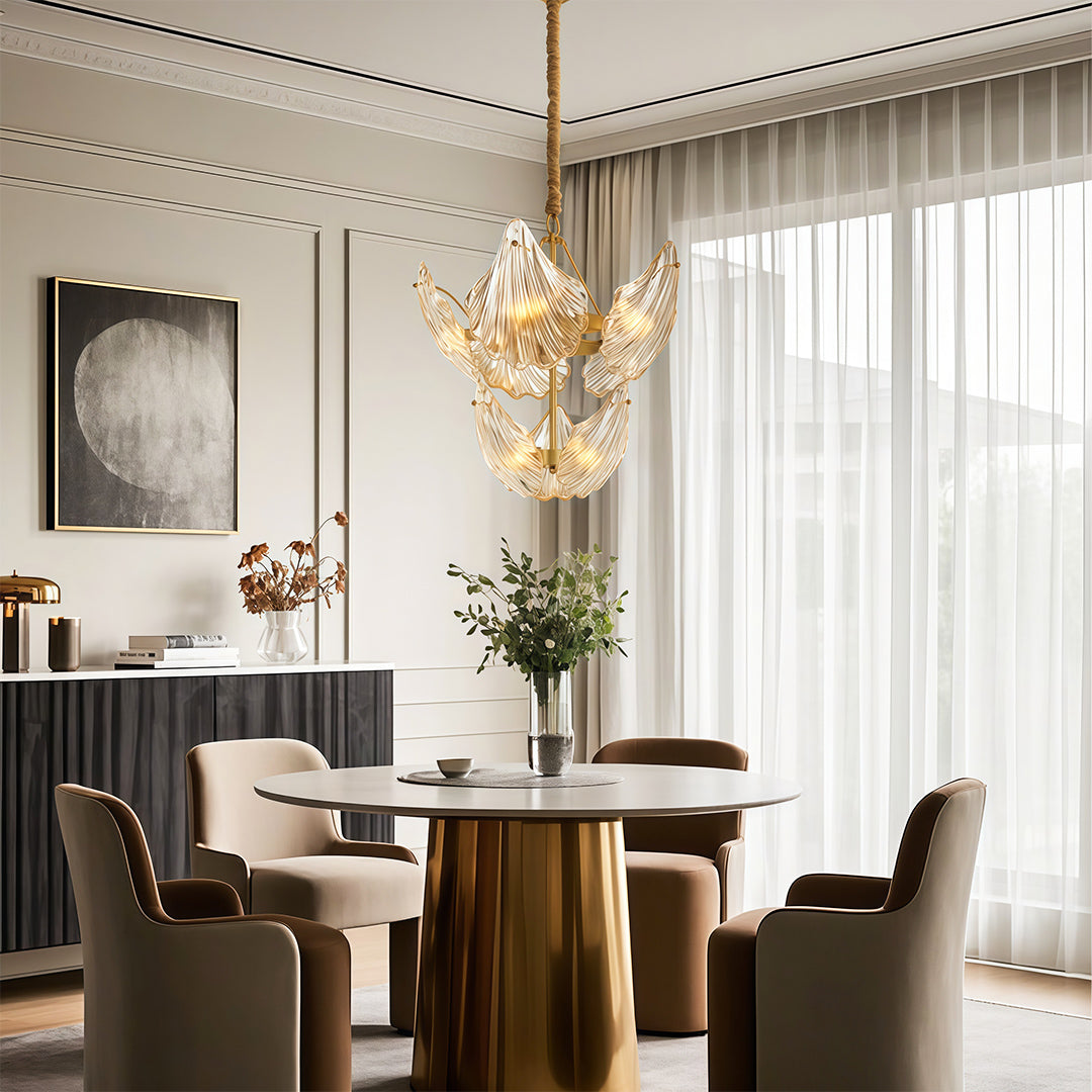WINDSOR COPPER GLASS GRAND CEILING LANTERN