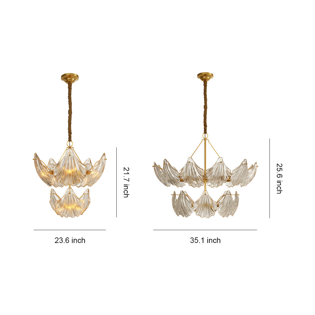 WINDSOR COPPER GLASS GRAND CEILING LANTERN