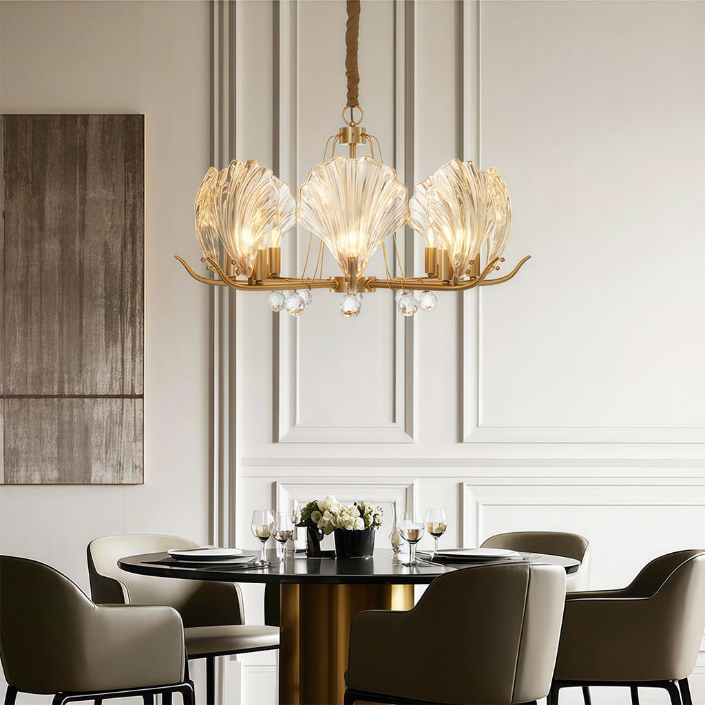 MERIDIAN COPPER SHELL CEILING LUMINAIRE