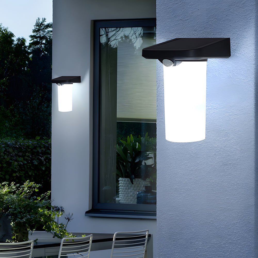 WINTHROP NIGHTWATCH SOLAR WALL LANTERN WITH MOTION DETECTION