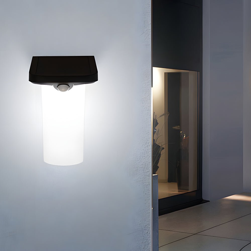 WINTHROP NIGHTWATCH SOLAR WALL LANTERN WITH MOTION DETECTION