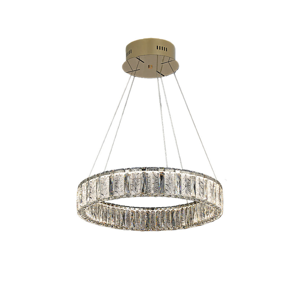 WINTERBOURNE CRYSTAL RING CEILING LUMINAIRE