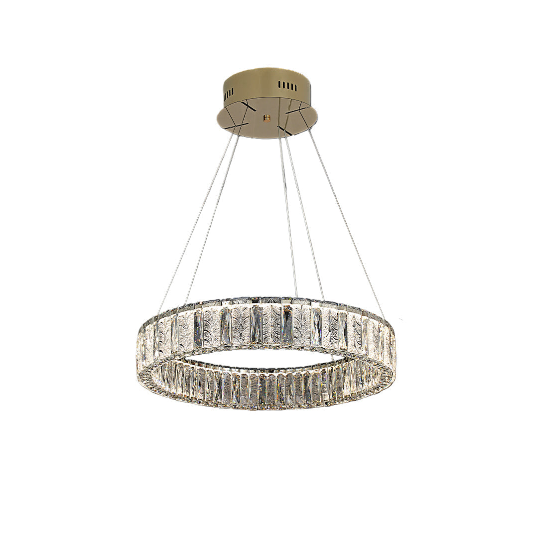 WINTERBOURNE CRYSTAL RING CEILING LUMINAIRE