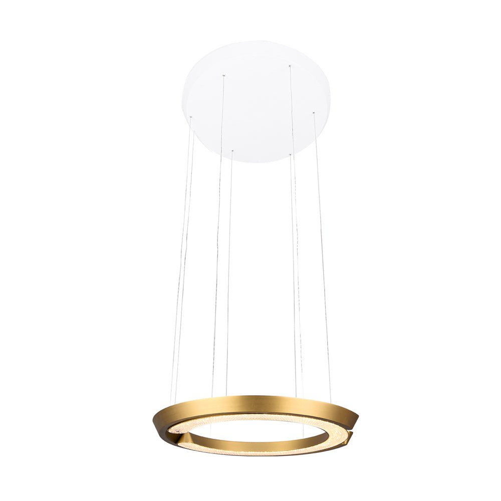 WINTHORPE ACRYLIC RING PENDANT LIGHT FOR CONTEMPORARY SPACES