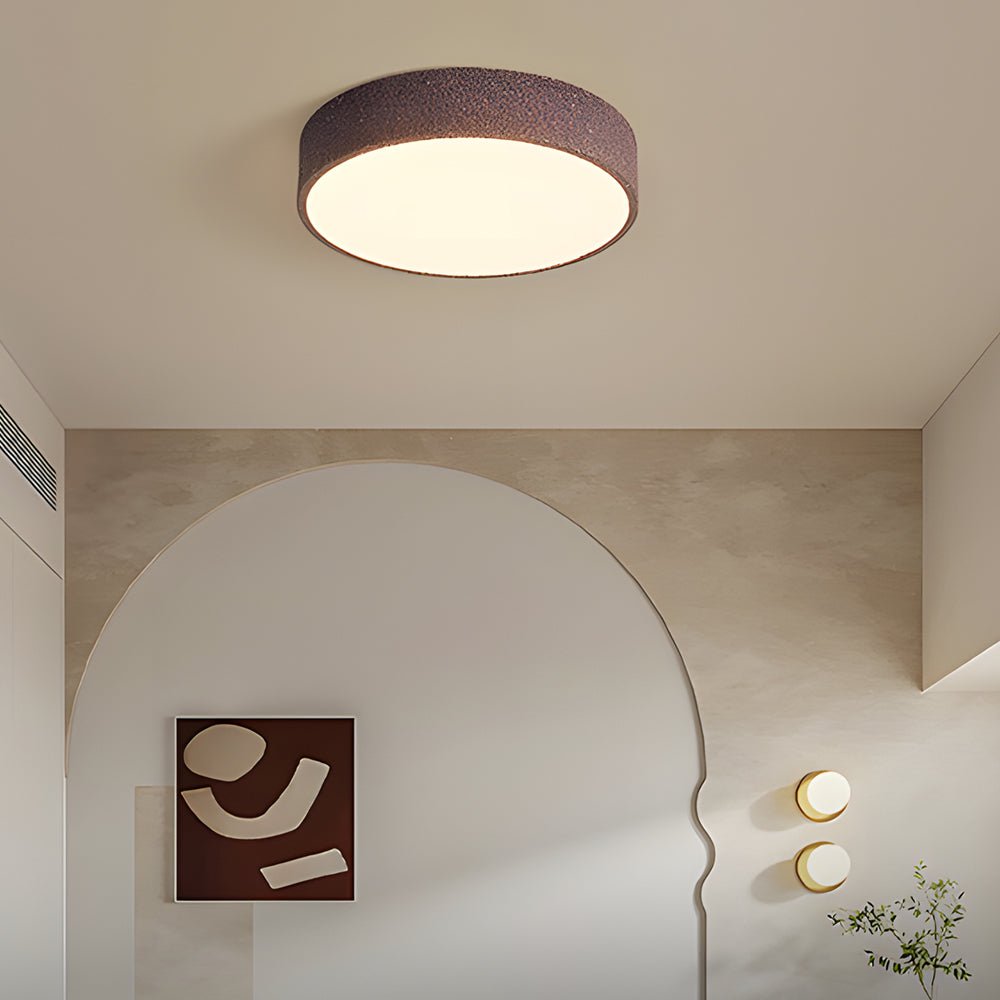 CHISWICK MODERNIST CIRCULAR FLUSH LIGHT